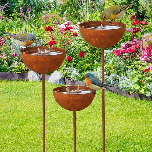 Vogeltränke vogelbad stehend - vogeltränke,