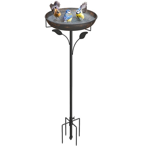 Vogeltränke vogelbad metall - vogeltränke,