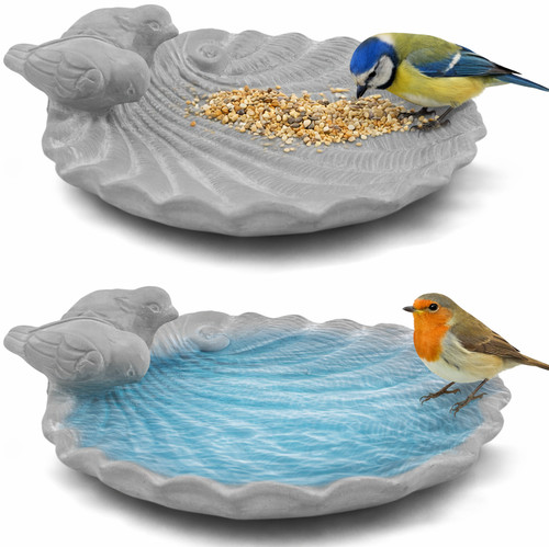 2er set vogeltränke - vogeltränke, bad